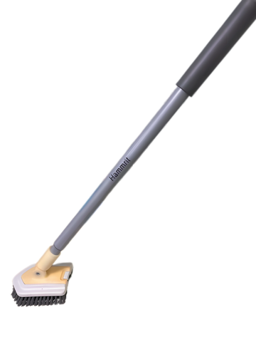 Hammrit Shower Cleaning Brush with Locking Head